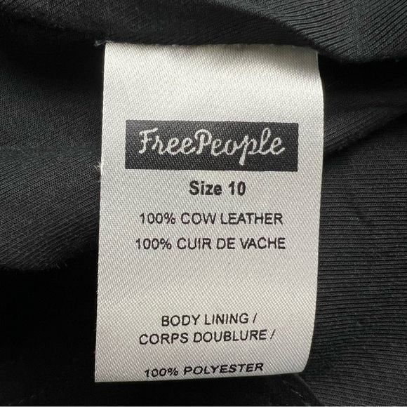 FREE PEOPLE Black Suede Jumper Mini Dress or Tunic 10 - Picture 10 of 11